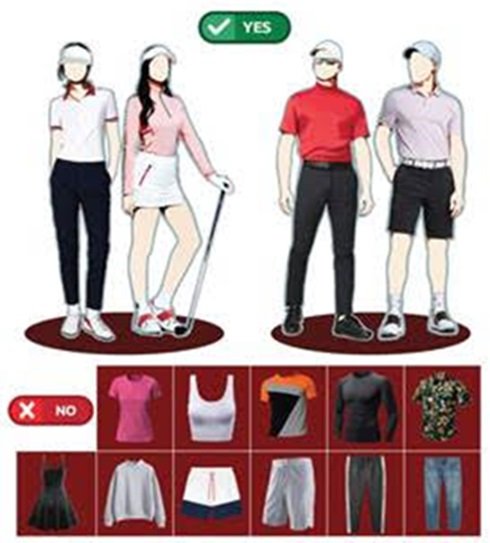 泰國高爾夫球服裝 dress code_曼谷清邁芭達雅高球場