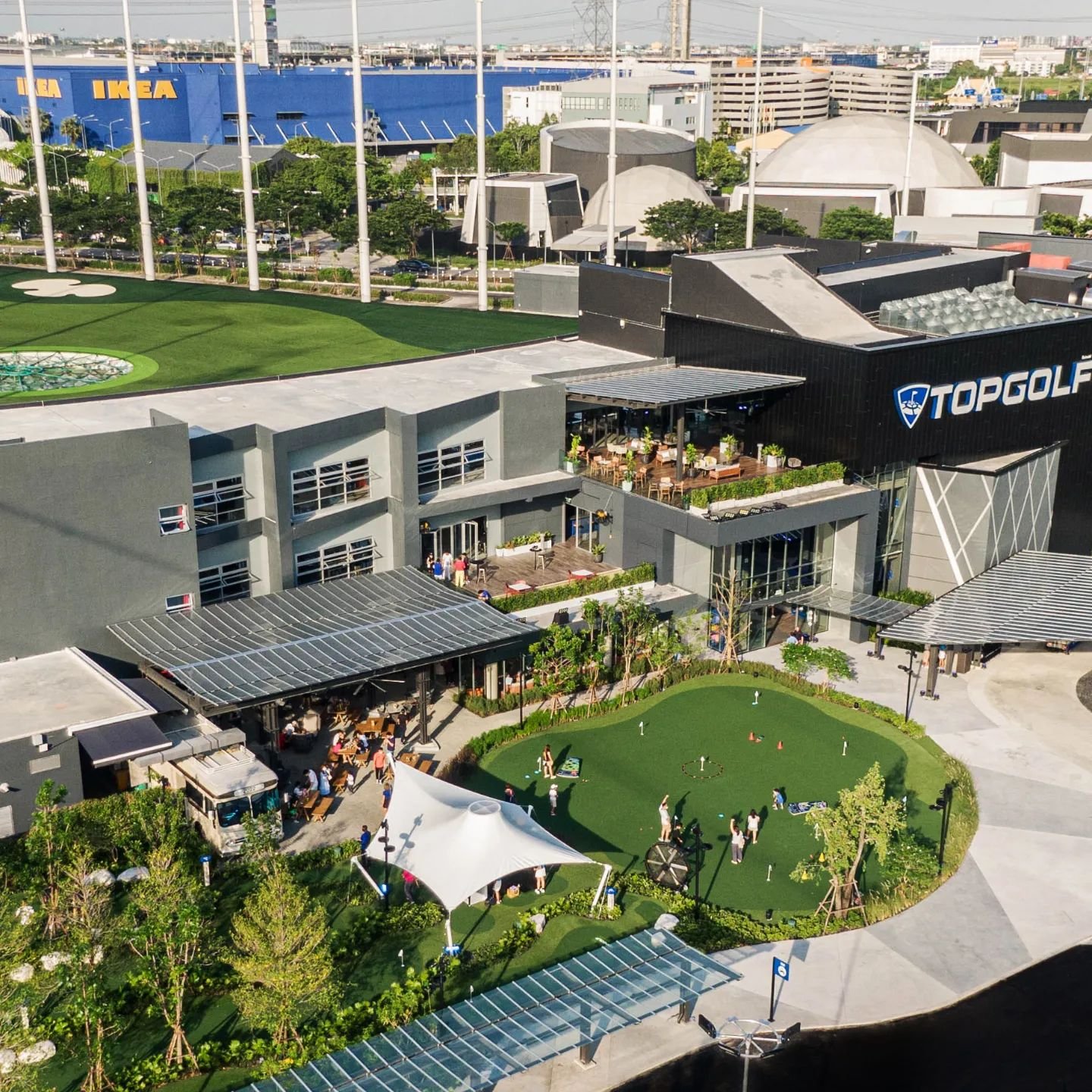 泰國曼谷 Topgolf Megacity Golf Club高爾夫球俱樂部_bangkok_周遭ikea big C