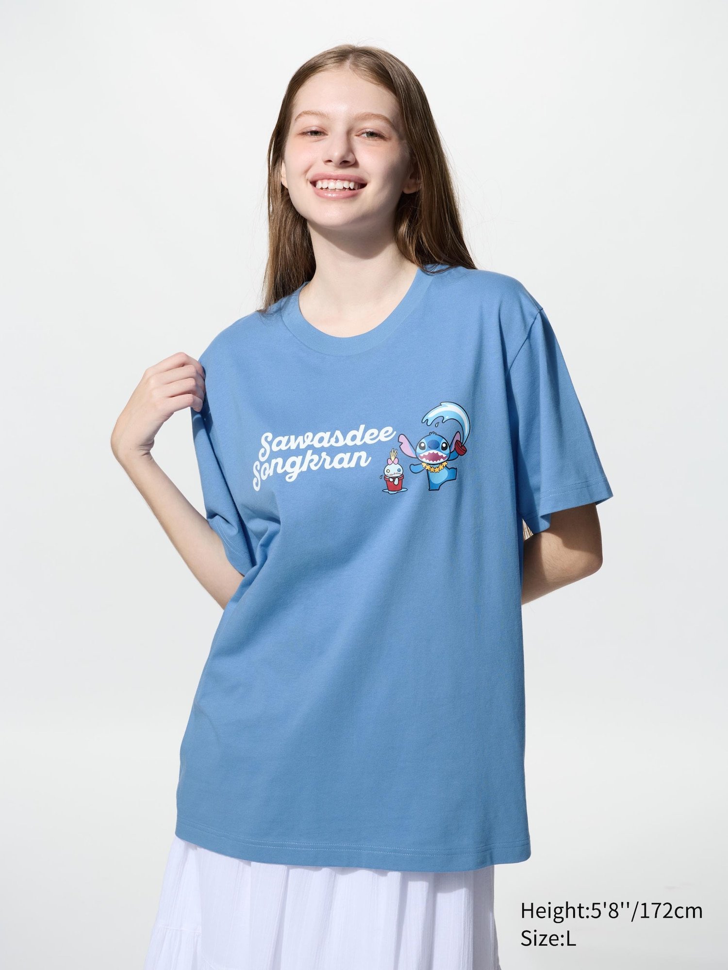 UNIQLO Stitch in Thailand 成人中性藍色款 E489520 商品細節圖 1