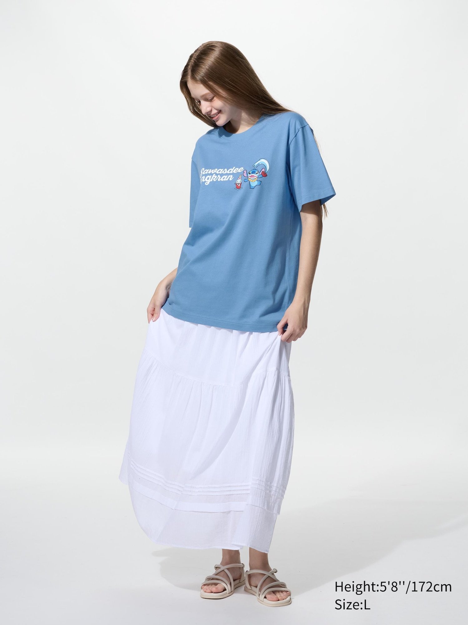 UNIQLO Stitch in Thailand 成人中性藍色款 E489520 商品細節圖 2