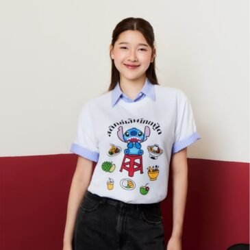UNIQLO Thailand Stitch in Thailand UT 成人中性 00 WHITE(白色) 短袖印花T恤