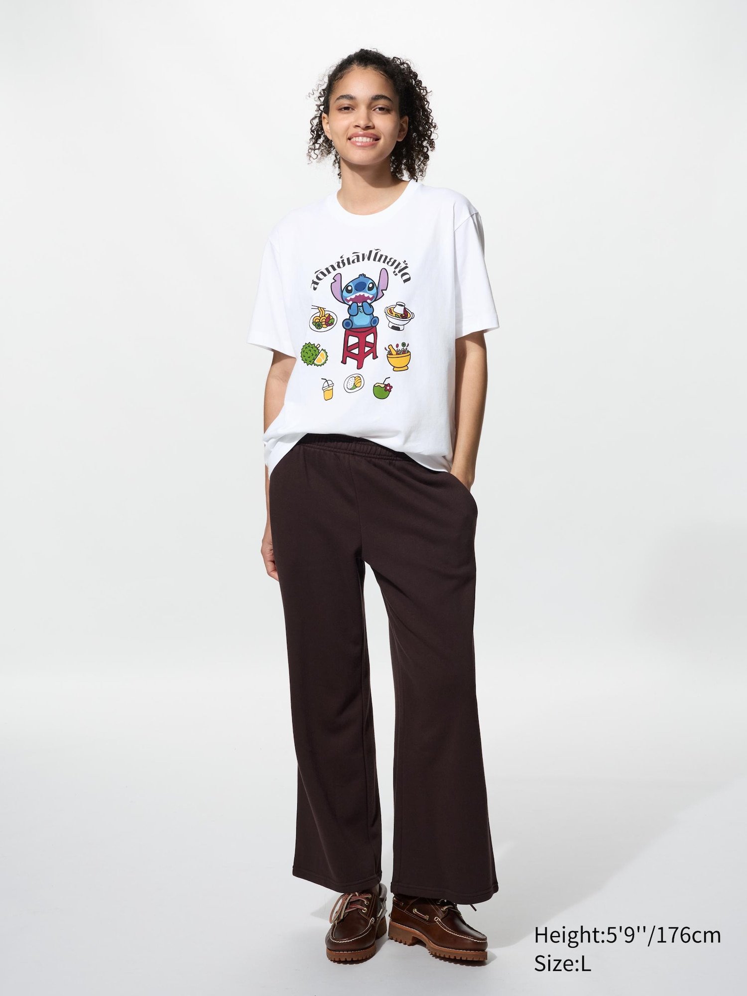 UNIQLO Stitch in Thailand 成人中性白色款 E489518 商品細節圖 2