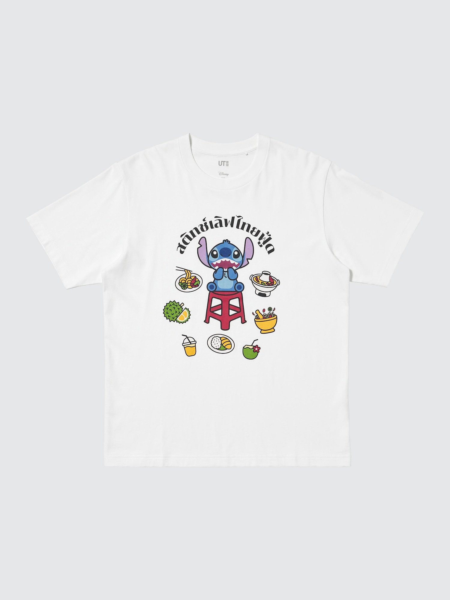 UNIQLO Stitch in Thailand 成人中性白色款 E489518 商品細節圖 4