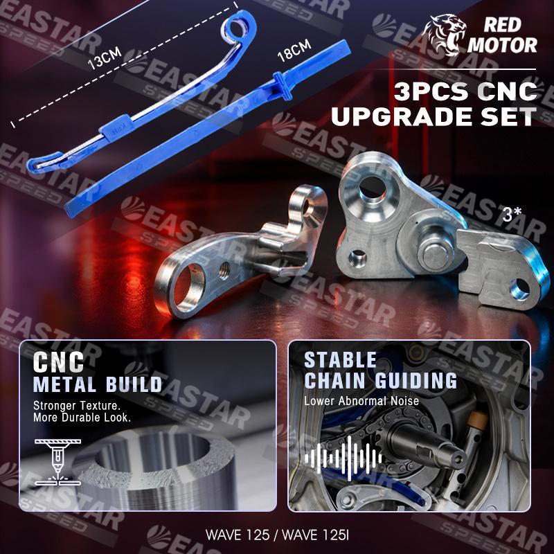 泰國代購 Wave 125 w125內鏈排骨單支藍色 CAM Chain Tensioner 鏈條導引排骨